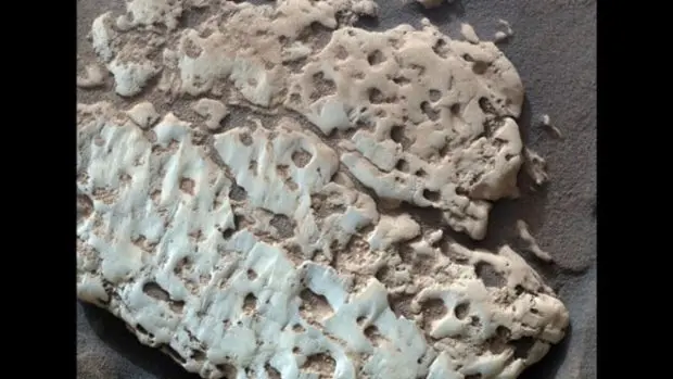 Pure sulfur on Mars