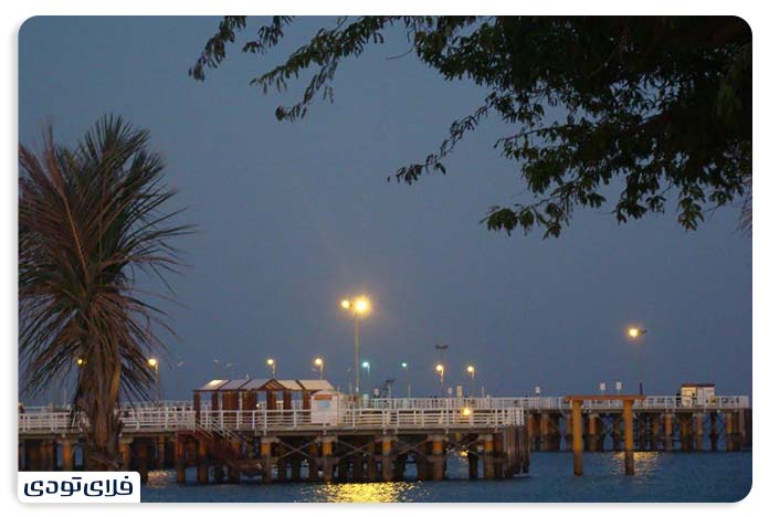Information about visiting the Kish marina