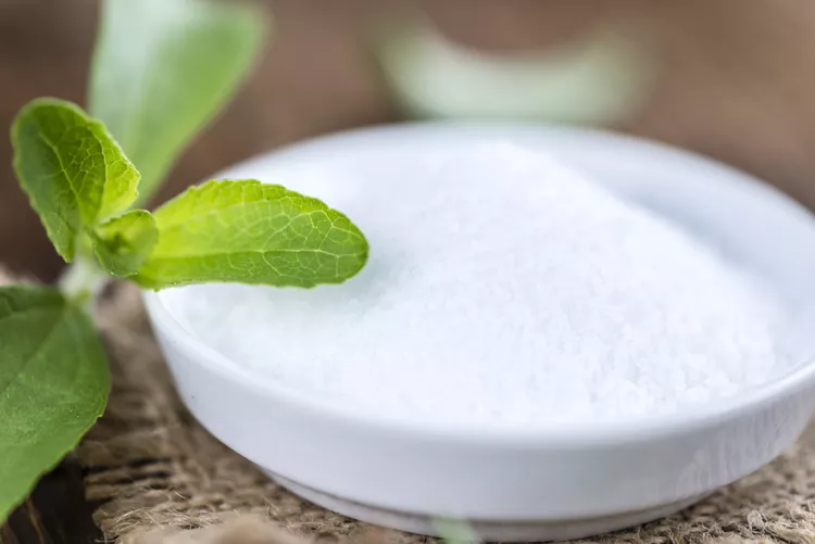 What is the permissible amou of stevia per day?