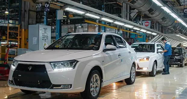 Reduction in car production