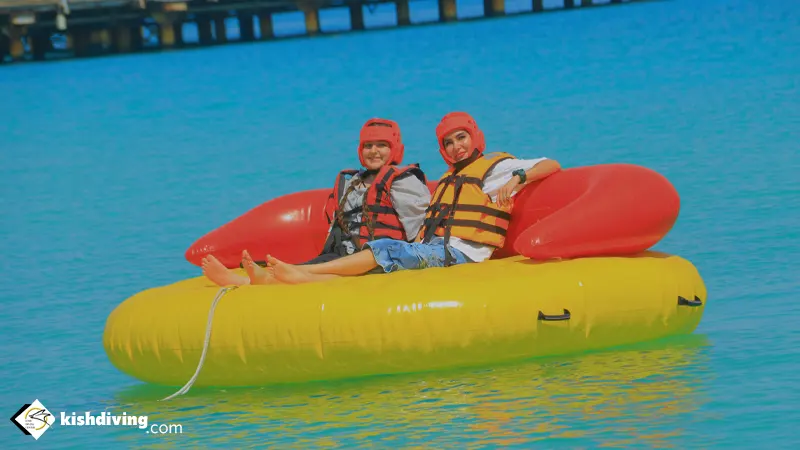Shuttle ride in Kish diving and marine recreation ceer with special price