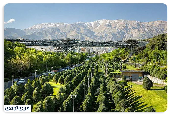 Tehran nature bridge