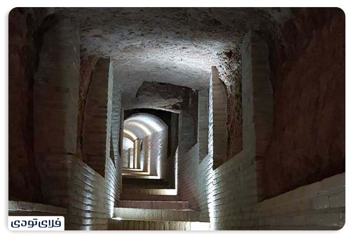 Zarach aqueduct of Yazd The age of Zarach aqueduct of Yazd