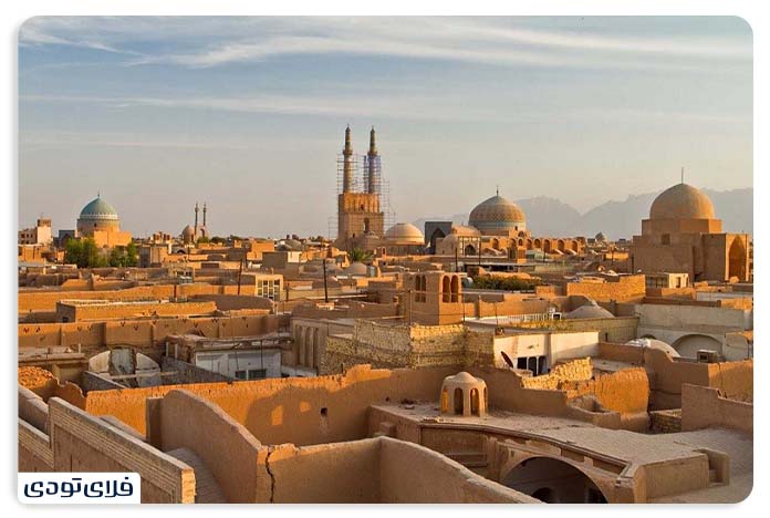 Zarach aqueduct of Yazd Fahadan neighborhood of Yazd
