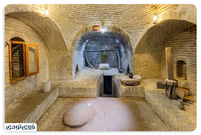 Zarach aqueduct of Yazd Koshk No Yazd neighborhood
