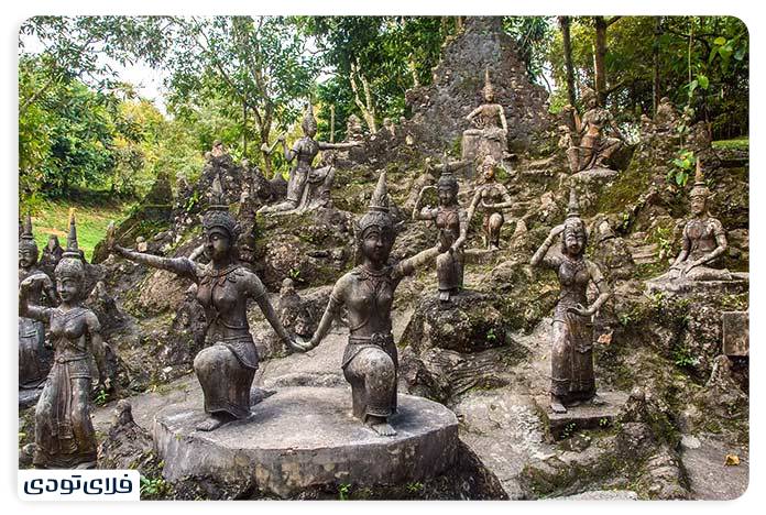 Sightseeing places in Samui Buddha's Secret Garden in Samui Island