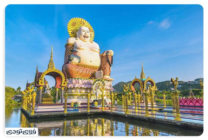 Sightseeing places in Samui Wat Plai Laem Temple in Samui