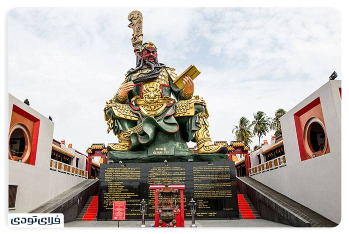 Sightseeing places in Samui Guan Yu Temple in Samui