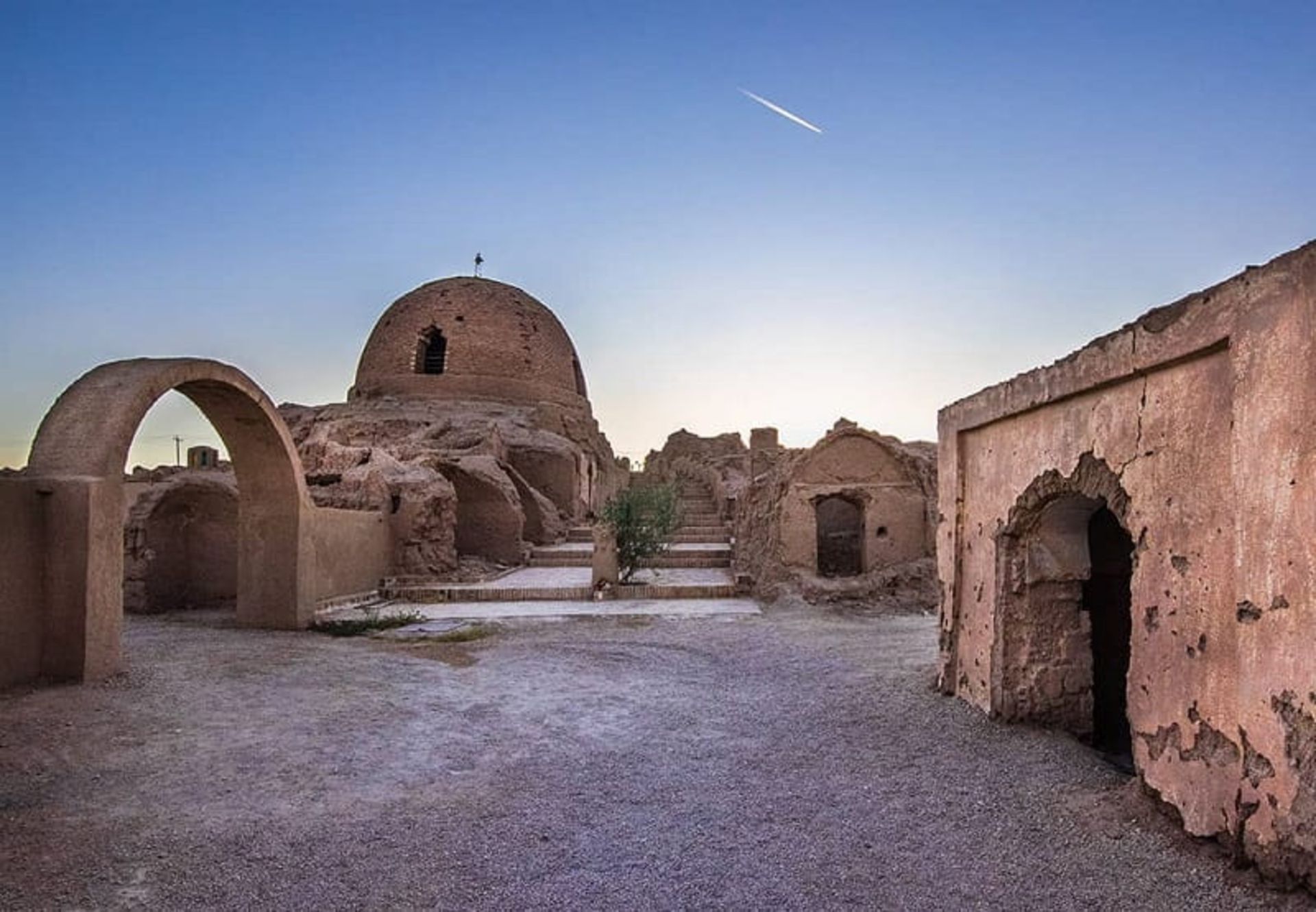 Old buildings in the village of Crete