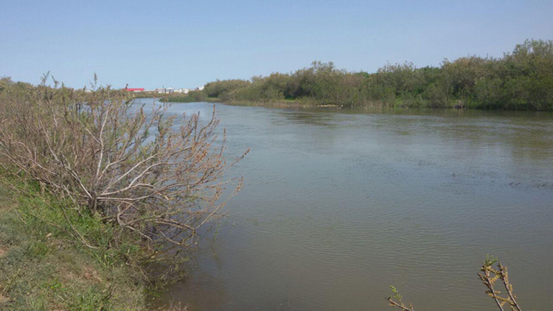 Gorgan River in spring