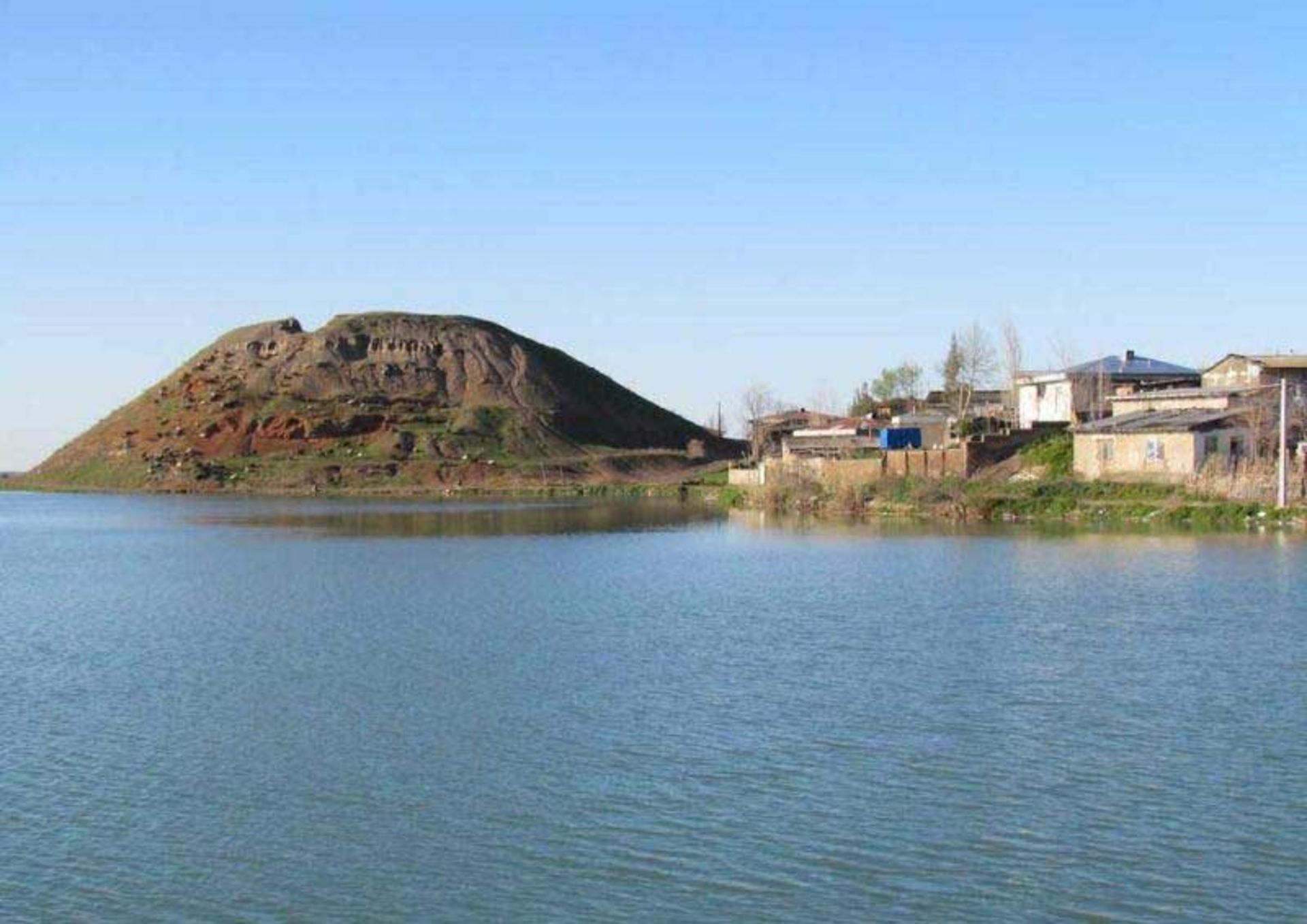 Turang Tepe historical hill in Gorgan