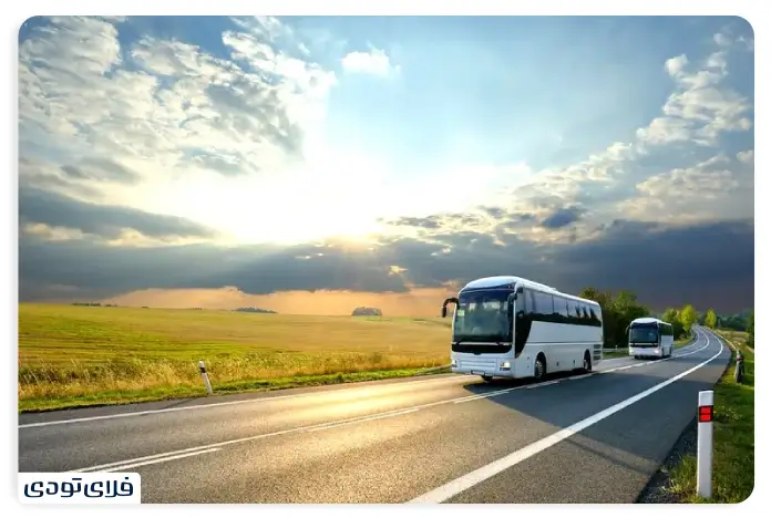 Road trip by bus