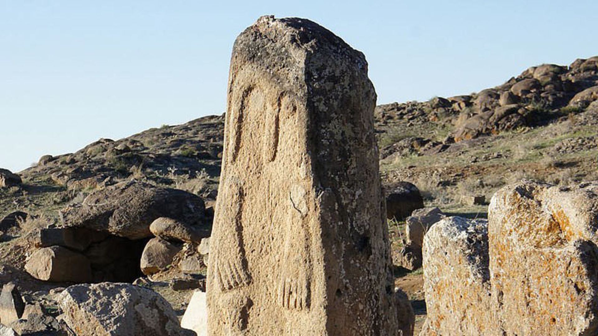 Historical petroglyphs of Yeri city
