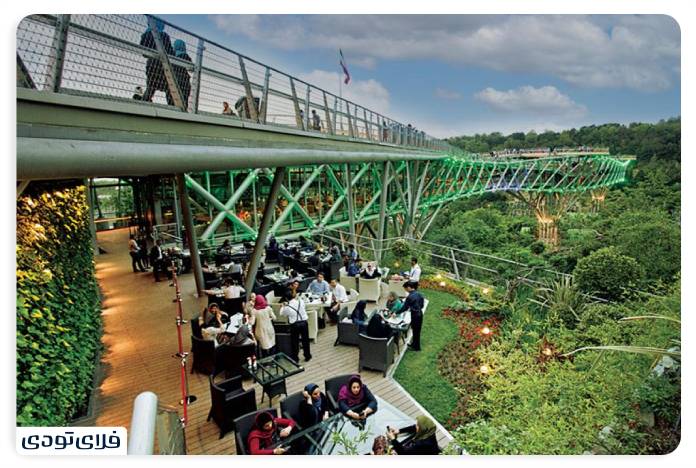 Tehran nature bridge Pol Tayet restauras