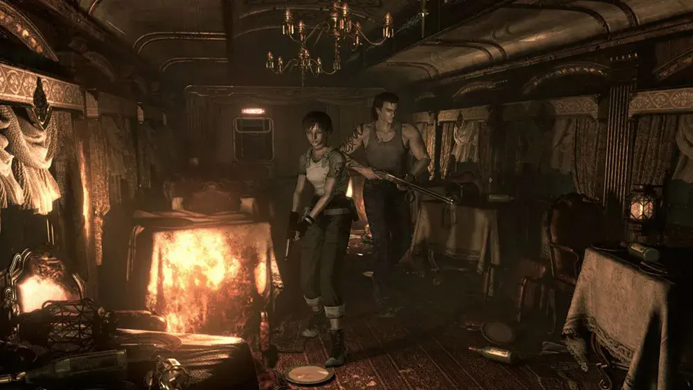 Reside Evil Zero game