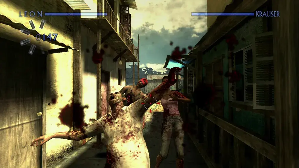 Reside Evil Darkside Chronicles game