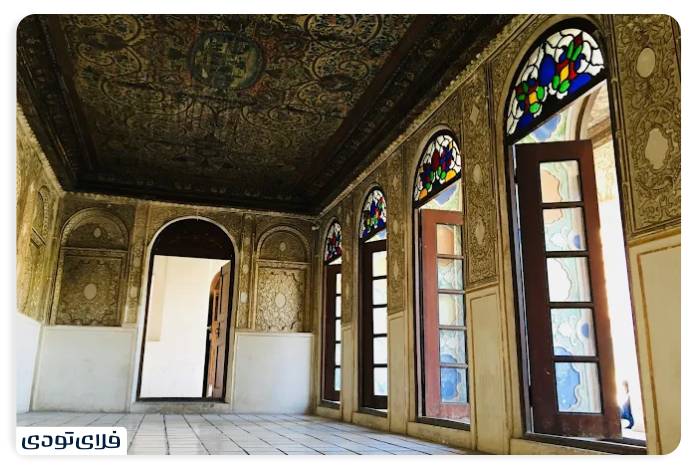 Architecture of Zinat al-Maluk house in Shiraz