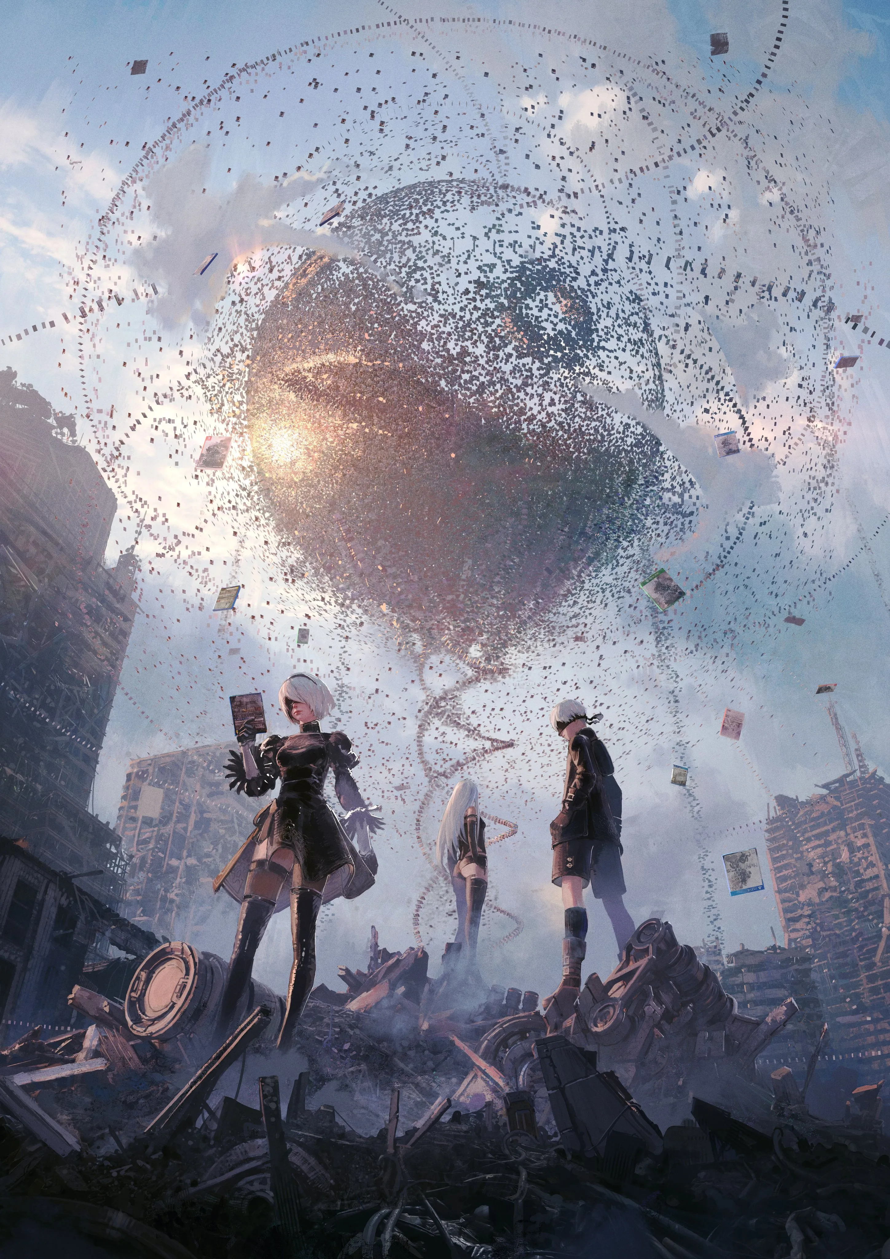 Nier Automata 10 Million Sales Artwork