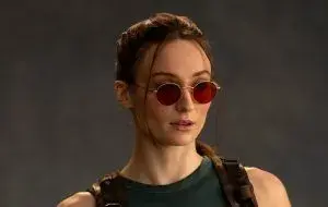 see; First look at Sophie Turner as Lara Croft
