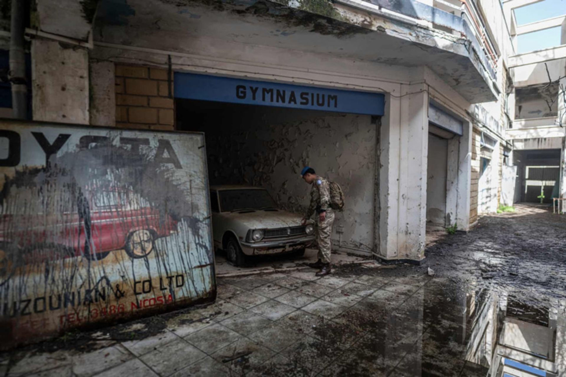 Peacekeeper in Nicosia
