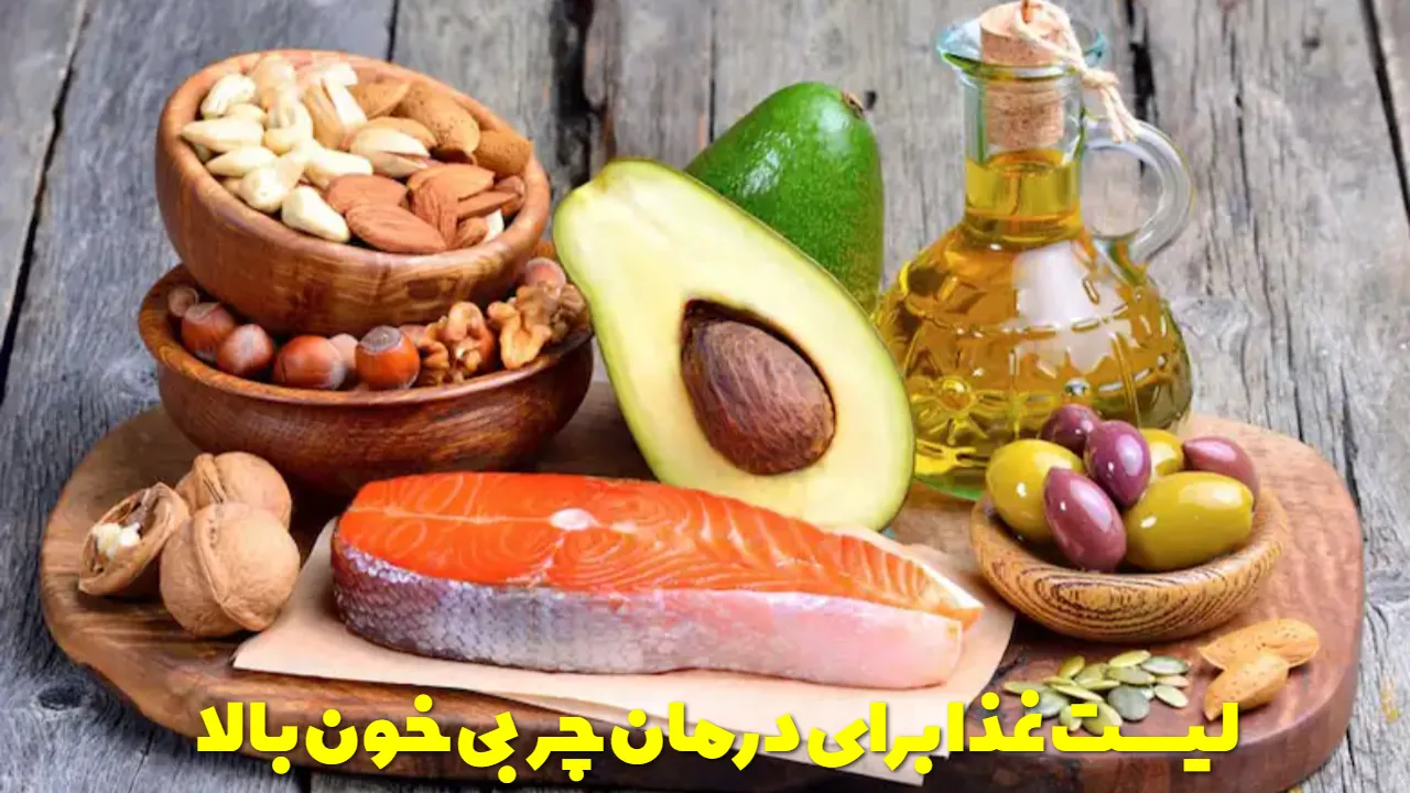 Food list for treating high blood fat
