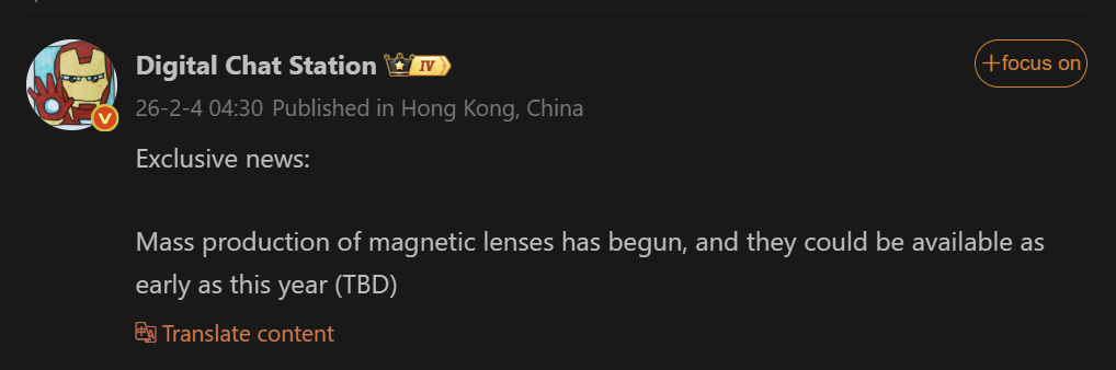 1000023572 Xiaomi Mix 5 project with magnetic lens technology has been resumed - diginoy