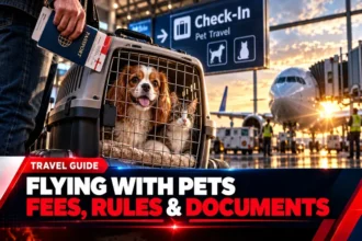 Flying with pets: airline rules, fees and required documents