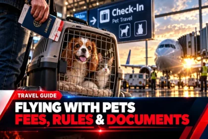 Flying with pets: airline rules, fees and required documents