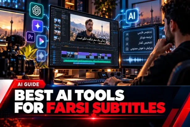 Best AI tools for creating Persian subtitles