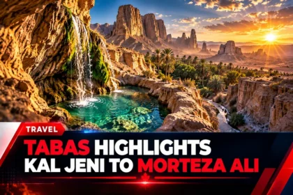 Tabas travel highlights from Kal Jeni to Morteza Ali spring