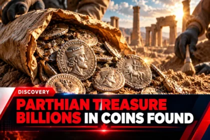 Parthian treasure with ancient coins discovered