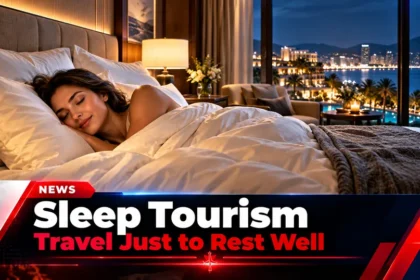 Sleep tourism travel just to rest well