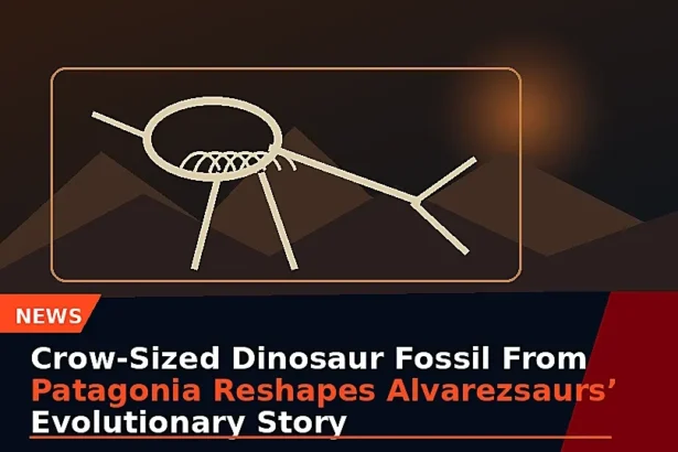 Crow-sized dinosaur fossil from Patagonia reshapes alvarezsaurs’ evolutionary story