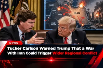 Tucker Carlson warned Trump that a war with Iran could trigger wider regional conflict