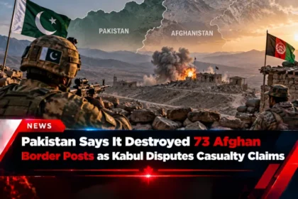 Pakistan says it destroyed 73 Afghan border posts as Kabul disputes casualty claims