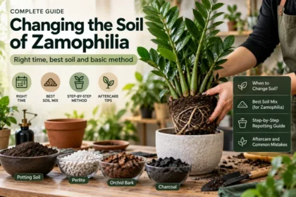 Changing the soil of Zamophilia: right time, best soil and basic method