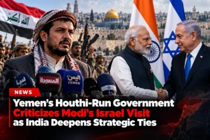 Yemen’s Houthi-Run Government Criticizes Modi’s Israel Visit as India Deepens Strategic Ties