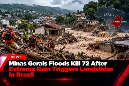 Minas Gerais floods and landslides in Brazil