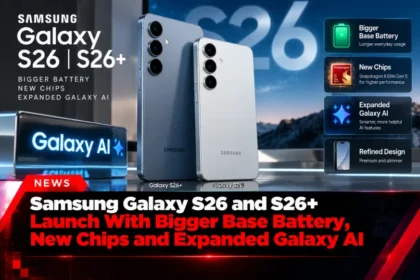 Samsung Galaxy S26 and S26+ Launch With Bigger Base Battery, New Chips and Expanded Galaxy AI