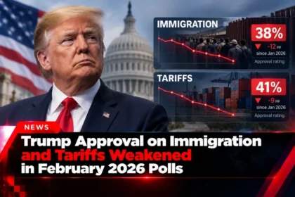 Trump Approval on Immigration and Tariffs Weakened in February 2026 Polls