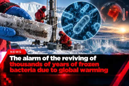 The alarm of the reviving of thousands of years of frozen bacteria due to global warming