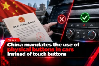 China mandates the use of physical buttons in cars instead of touch buttons