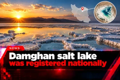 Damghan salt lake was registered nationally