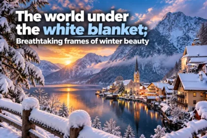 The world under the white blanket; Breathtaking frames of winter beauty