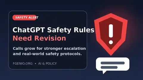 ChatGPT safety rules need to be revised