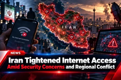 Iran tightened internet access amid security concerns and regional conflict