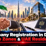 Company registration in Dubai and UAE free zones with UAE residency options